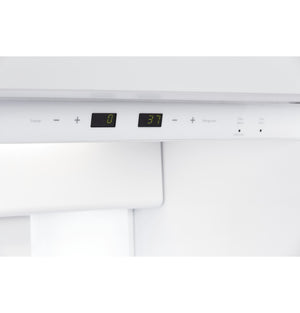 Cafe 29.5-cu ft Counter-Depth Side-by-Side Refrigerator Built-In Smart Compatible with Ice Maker ( Stainless Steel )