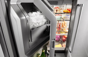 KitchenAid Standard-Depth 25.8-cu ft 5 -Door French Door Refrigerator with Ice Maker with Water and Ice Dispenser ( Stainless steel )