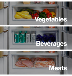 Haier Counter-Depth 14.5-cu ft 4 -Door French Door Refrigerator Optional (sold separately) ( Stainless Steel )