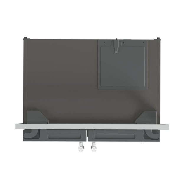 FORNO Salerno 15.6-cu ft Counter-Depth Side-by-Side Refrigerator ( Stainless steel )