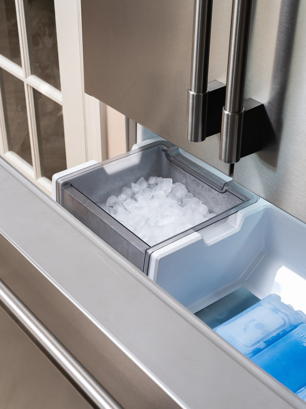 Frigidaire Professional Counter-Depth 23.3-cu ft 3 -Door French Door Refrigerator with Ice Maker with Water Dispenser ( Smudge-Proof Stainless Steel ) ENERGY STAR Certified