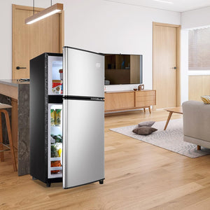 GZMR 3.5-cu ft with Freezer ( Silver )