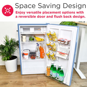 Frigidaire 3.2-cu ft Mini Fridge with Freezer ( Blue )