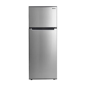 Bevoi 7.3-cu ft Counter-Depth Top-Freezer Refrigerator ( Stainless Steel )