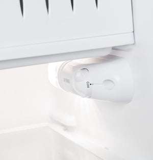 GE 5.6-cu ft Built-In Mini Fridge with Freezer ( Stainless steel ) ENERGY STAR