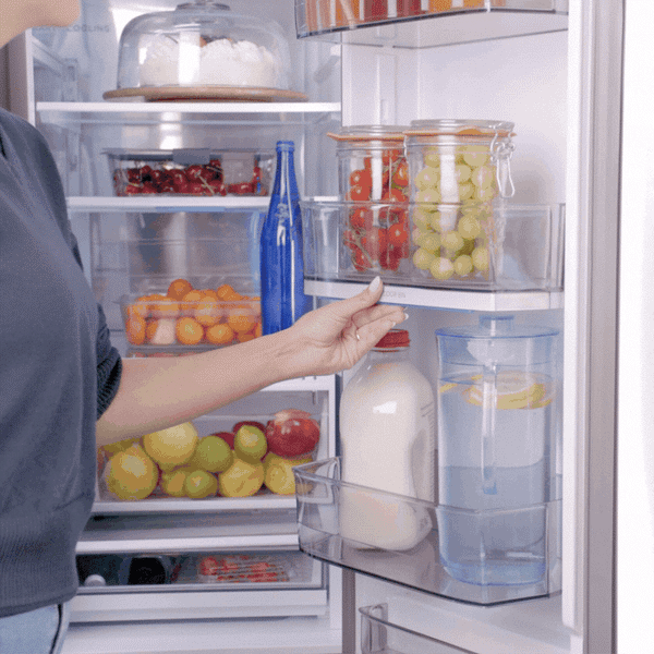 Midea Standard-Depth OneTouch Autofill 28.9-cu ft 3 -Door Smart Compatible French Door Refrigerator with Dual Ice Maker with Water and Ice Dispenser ( Stainless steel ) ENERGY STAR Certified