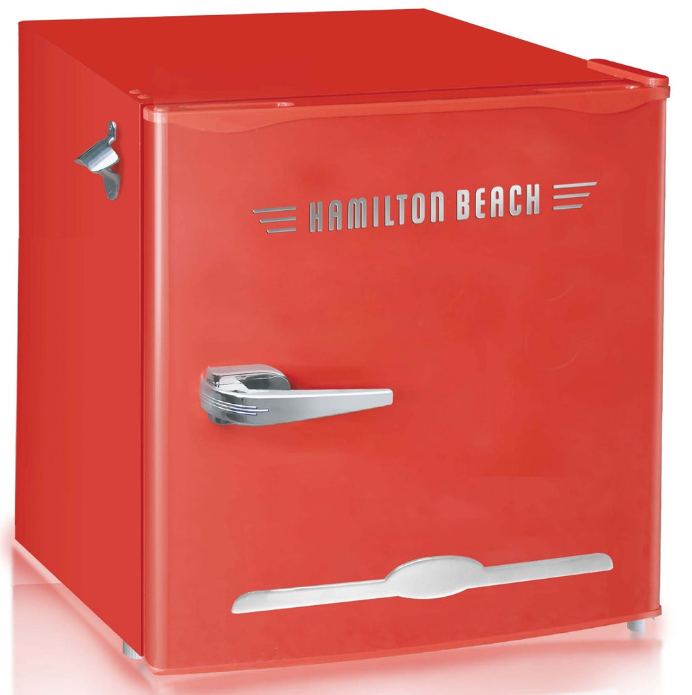 Hamilton Beach 1.6-cu ft Mini Fridge with Freezer ( Red )