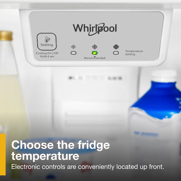 Whirlpool 18.2-cu ft Top-Freezer Refrigerator ( White )