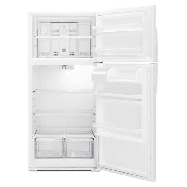 Whirlpool 14.3-cu ft Counter-Depth Top-Freezer Refrigerator ( White ) ENERGY STAR Certified
