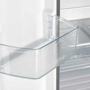 FORNO Standard-Depth 17.5-cu ft 3 -Door French Door Refrigerator with Ice Maker with Ice Dispenser ( Stainless Steel )