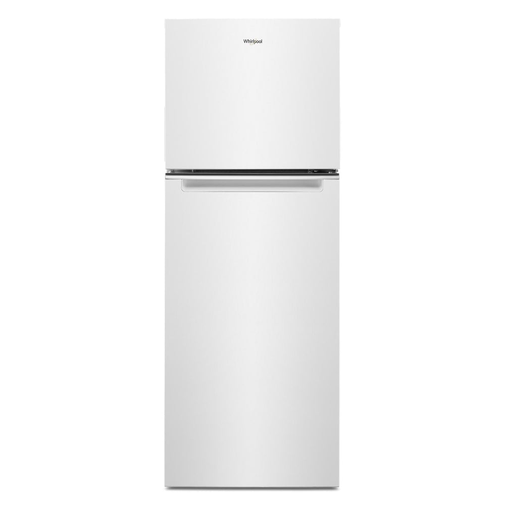 Whirlpool 12.9-cu ft Counter-Depth Top-Freezer Refrigerator Built-In ( White )