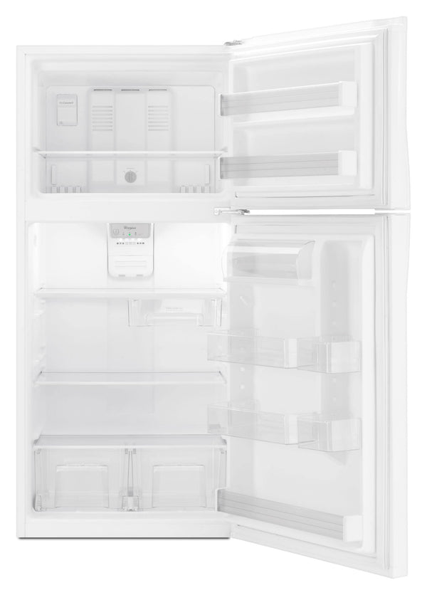 Whirlpool 19.1-cu ft Top-Freezer Refrigerator ( White ) ENERGY STAR Certified