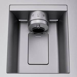 LG Standard-Depth InstaView MyColor 28.6-cu ft 4 -Door Smart Compatible French Door Refrigerator with Dual Ice Maker with Water and Ice Dispenser and Door within Door ( PrintProof Stainless Steel ) ENERGY STAR Certified