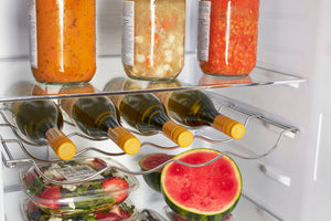 UNIQUE Classic Retro 11.7-cu ft Counter-Depth Bottom-Freezer Refrigerator Midnight Black ) ENERGY STAR Certified