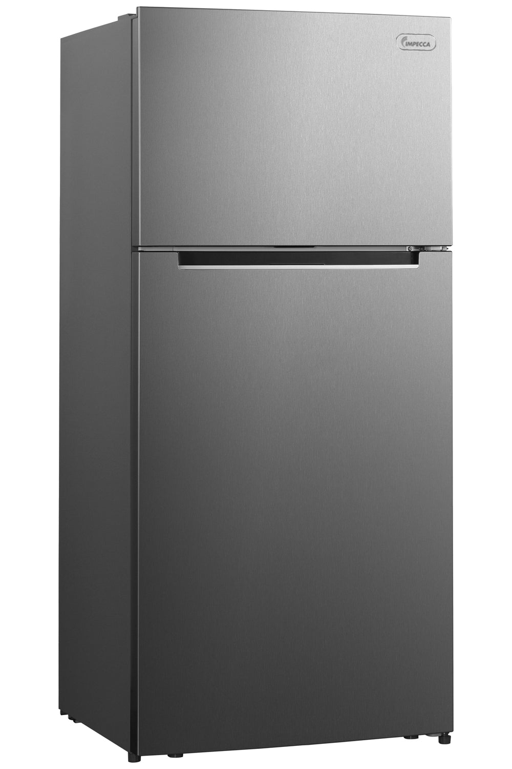 Impecca 17-cu ft Counter-Depth Top-Freezer Refrigerator Built-In ( Stainless Steel )