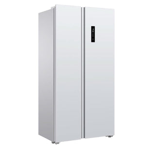 Impecca 18.8-cu ft Counter-Depth Side-by-Side Refrigerator Built-In ( White )