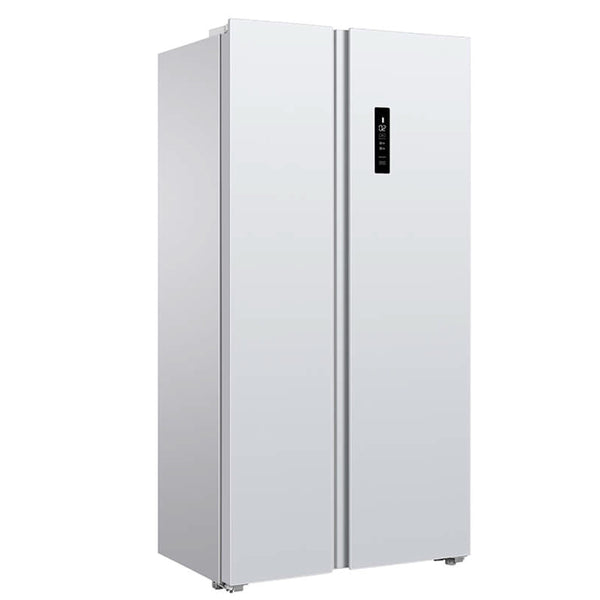 Impecca 18.8-cu ft Counter-Depth Side-by-Side Refrigerator Built-In ( White )