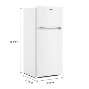 Whirlpool 16.3-cu ft Top-Freezer Refrigerator ( White )