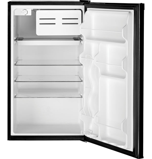 GE 4.4-cu ft Mini Fridge with Freezer ( Black ) ENERGY STAR