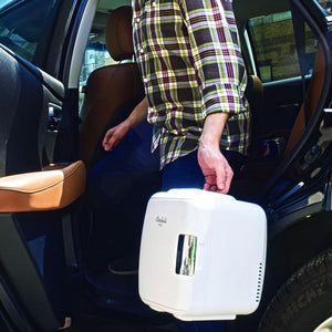 Cooluli Classic 0.14-cu ft Mini Fridge ( Fuchsia )