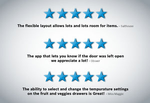 Bosch Counter-Depth 800 Series 21-cu ft 3 -Door French Door Refrigerator with Ice Maker with Water Dispenser ( Stainless steel ) ENERGY STAR Certified