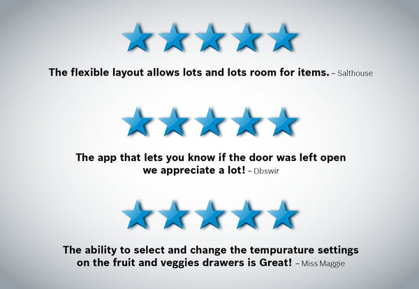 Bosch Counter-Depth 800 Series 21-cu ft 3 -Door French Door Refrigerator with Ice Maker with Water Dispenser ( Stainless steel ) ENERGY STAR Certified