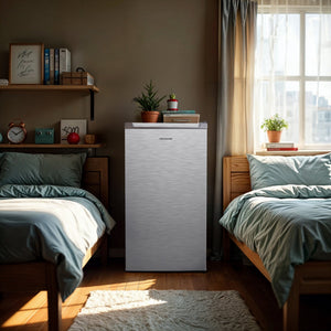 Frigidaire 3.2-cu ft Mini Fridge ( Stainless steel )