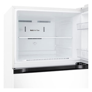LG 17.5-cu ft Top-Freezer Refrigerator ( White ) Garage Ready ENERGY STAR Certified