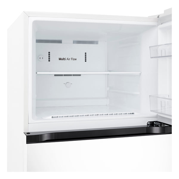 LG 17.5-cu ft Top-Freezer Refrigerator ( White ) Garage Ready ENERGY STAR Certified