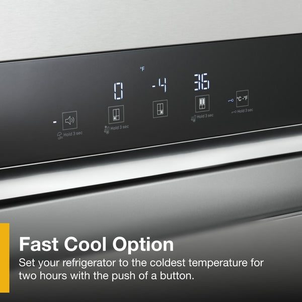 Whirlpool Counter-Depth 19.4-cu ft 4 -Door French Door Refrigerator with Ice Maker ( Fingerprint-Resistant Stainless Finish ) ENERGY STAR Certified