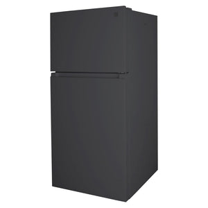 Kenmore 18.1-cu ft Top-Freezer Refrigerator with Ice Maker ( Black ) ENERGY STAR Certified