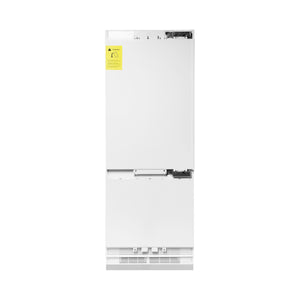 ZLINE KITCHEN & BATH Built-In 16.1-cu ft Counter-Depth Built-In Bottom-Freezer Refrigerator with Ice Maker ( Custom Panel-Ready ) ENERGY STAR Certified