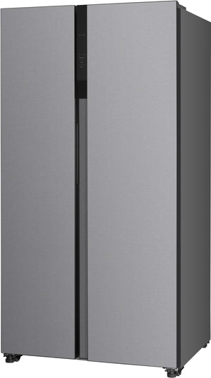 Frigidaire 21.4-cu ft Counter-Depth Side-by-Side Refrigerator ( Fingerprint-Resistant Stainless Look )