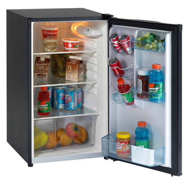 Avanti 4.4-cu ft Mini Fridge ( Black ) ENERGY STAR
