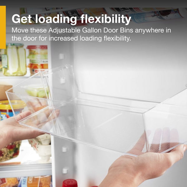 Whirlpool 24.5-cu ft Side-by-Side Refrigerator with Ice Maker ,Water and Ice Dispenser ( Fingerprint Resistant Stainless Steel )