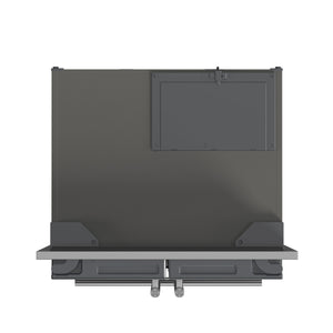 FORNO Gallipoli Standard-Depth 17.5-cu ft 3 -Door French Door Refrigerator with Ice Maker with Ice Dispenser ( Stainless Steel )