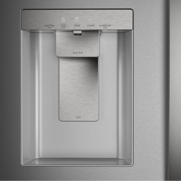 Whirlpool Standard-Depth 29.58-cu ft 3 -Door French Door Refrigerator with Dual Ice Maker with Water and Ice Dispenser ( Fingerprint Resistant Stainless Finish ) ENERGY STAR Certified