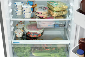 Frigidaire 13.9-cu ft Top-Freezer Refrigerator ( Brushed Steel ) ENERGY STAR Certified