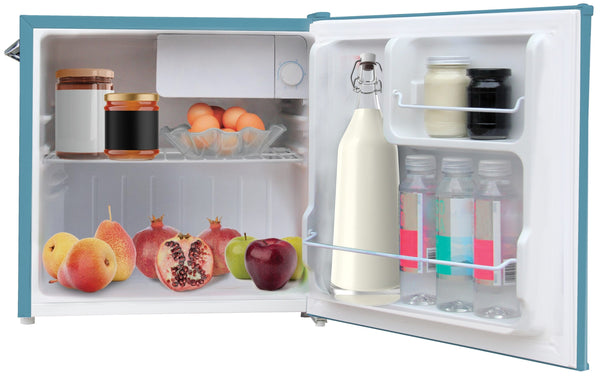 Hamilton Beach 1.6-cu ft Mini Fridge with Freezer ( Blue )