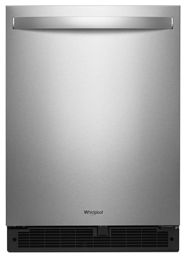 Whirlpool 5.1000-cu ft Built-In Mini Fridge ( Stainless steel ) ENERGY STAR