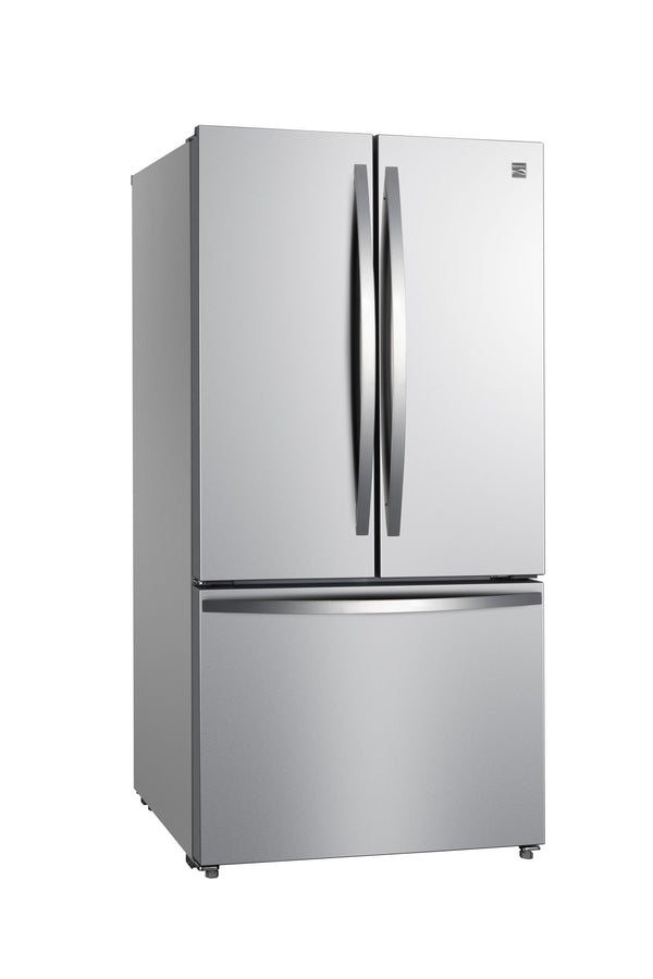 Kenmore Counter-Depth 20.3-cu ft 3 -Door French Door Refrigerator with Ice Maker ( Stainless Steel ) ENERGY STAR Certified