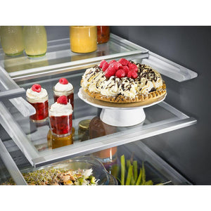 KitchenAid Standard-Depth 25.8-cu ft 5 -Door French Door Refrigerator with Ice Maker with Water and Ice Dispenser ( Stainless steel )