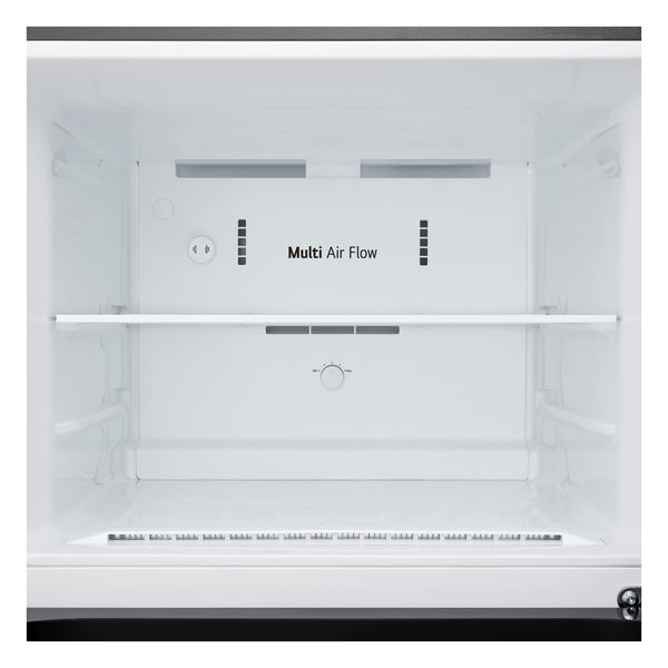 LG 17.5-cu ft Top-Freezer Refrigerator ( PrintProof Stainless Steel ) Garage Ready ENERGY STAR Certified