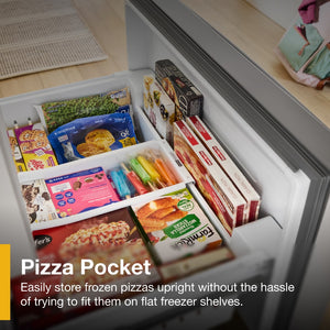 Whirlpool Standard-Depth 29.58-cu ft 3 -Door French Door Refrigerator with Ice Maker with Water and Ice Dispenser ( Fingerprint Resistant Stainless Finish ) ENERGY STAR Certified