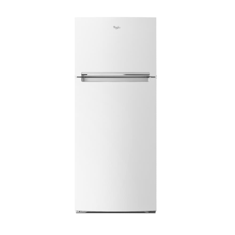 Whirlpool Flexible Storage Bin 17.6-cu ft Top-Freezer Refrigerator ( White )