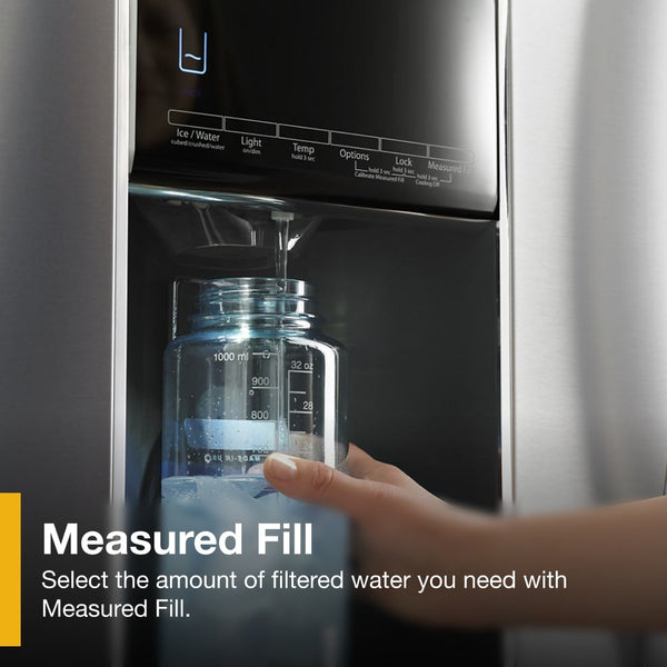 Whirlpool Standard-Depth 26-cu ft 4 -Door French Door Refrigerator with Ice Maker with Water and Ice Dispenser ( Fingerprint Resistant Stainless Steel )