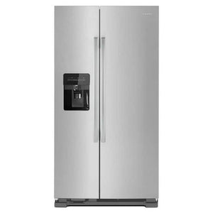 Amana 21.4-cu ft Side-by-Side Refrigerator with Ice Maker ,Water and Ice Dispenser ( Stainless Steel )