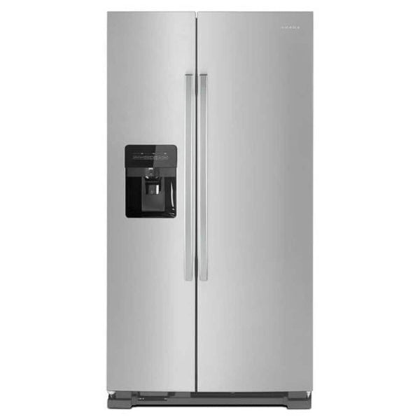 Amana 21.4-cu ft Side-by-Side Refrigerator with Ice Maker ,Water and Ice Dispenser ( Stainless Steel )