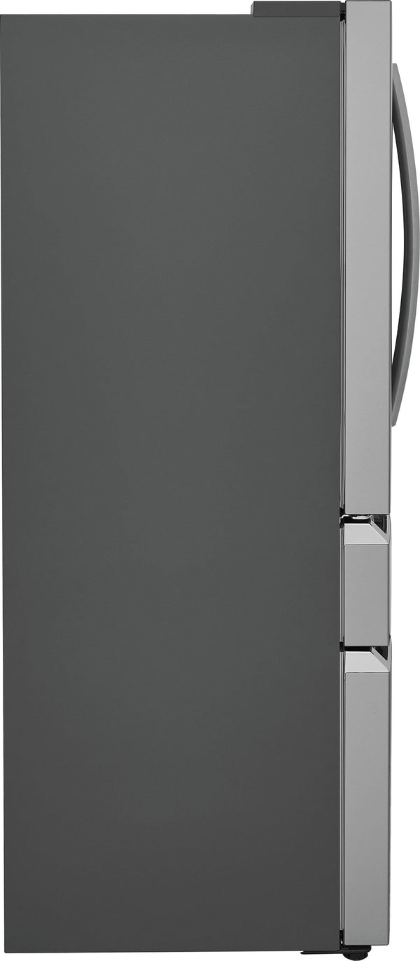 Frigidaire Gallery Standard-Depth 27.2-cu ft 4 -Door French Door Refrigerator with Ice Maker with Water Dispenser ( Fingerprint Resistant Stainless Steel ) ENERGY STAR Certified