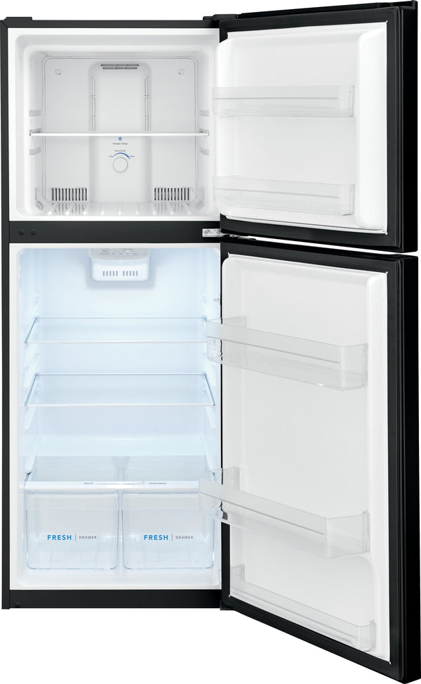 Frigidaire 11.6-cu ft Counter-Depth Top-Freezer Refrigerator ( Black ) Garage Ready ENERGY STAR Certified